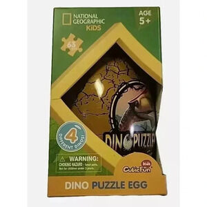 National Geographic Dino Puzzle Egg: Pterosaur 63pc - Fun & Educational Activity